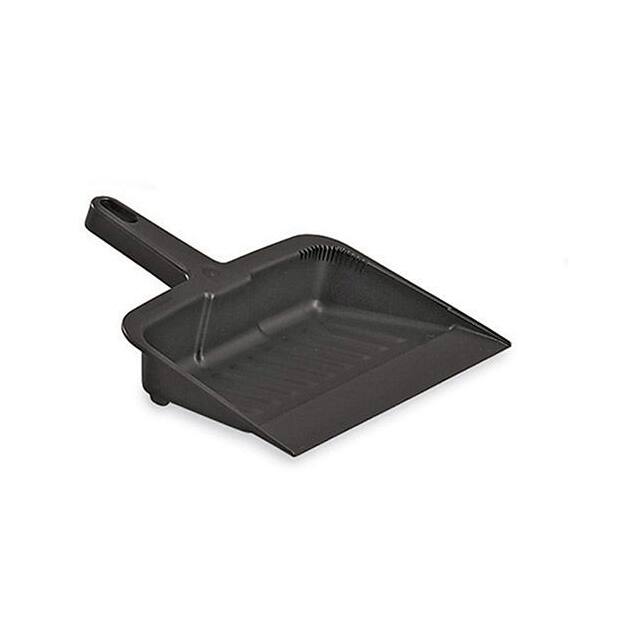 FG200500CHAR PLASTIC DUST PAN 12X8-1/4X2-5/8"