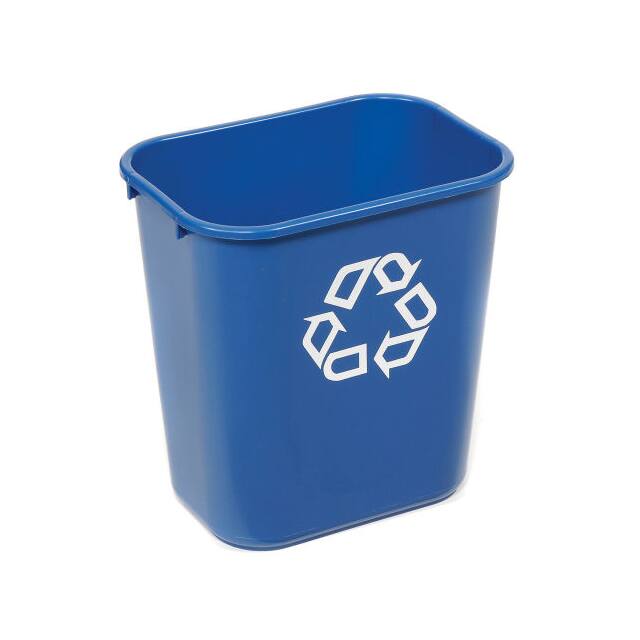 FG295673BLUE DESKSIDE PAPER RECYCLING CONTAIN