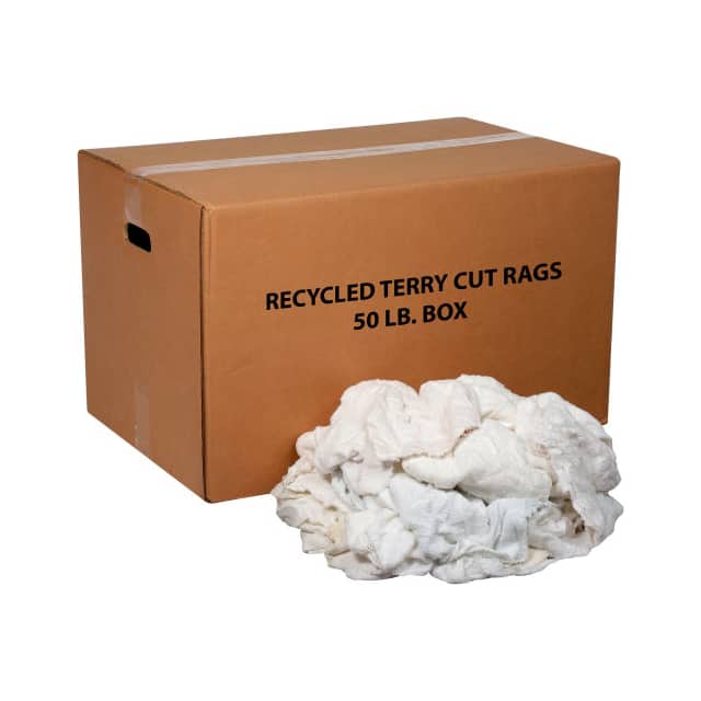 R020-W54-PU50 50 LB. BOX PREMIUM RECYCLED COTT
