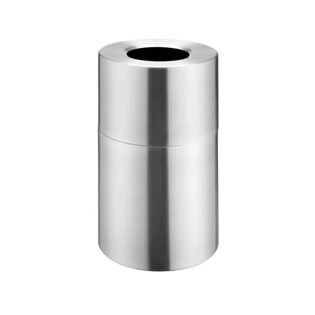 EK9079-SS ALUMINUM TRASH CONTAINER 35 GAL.