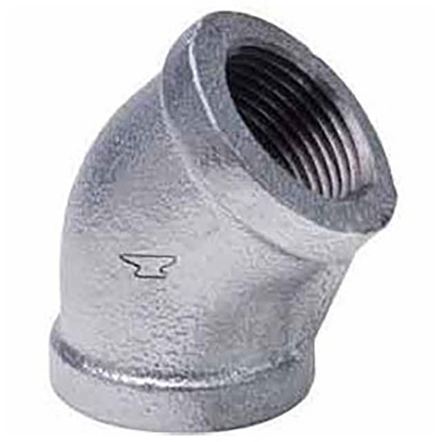 811024405 2" MALLEABLE 45 DEGREE ELBOW, LE