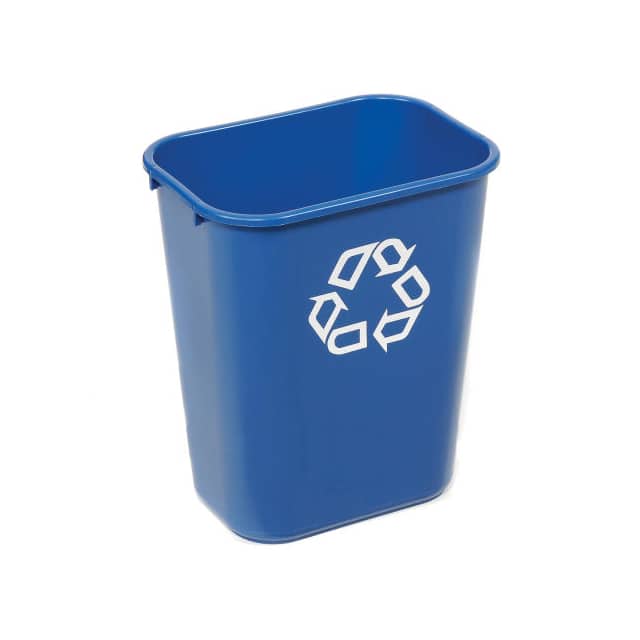 FG295773BLUE DESKSIDE PAPER RECYCLING CONTAIN