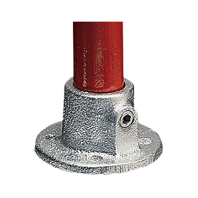 61 9 ROUND FLANGE GALVANIZED IRON PIP