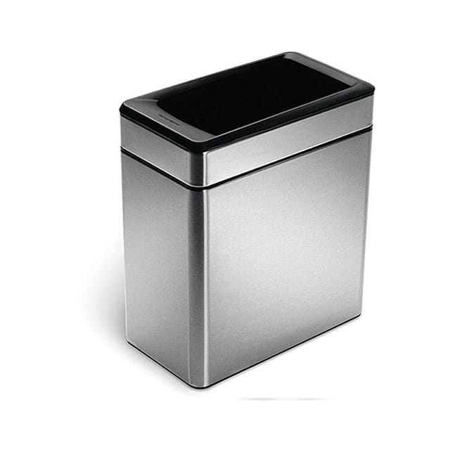 CW1225 RECTANGULAR STAINLESS STEEL WAST