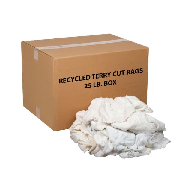 R020-W54-PU-25 25 LB. BOX PREMIUM RECYCLED COTT