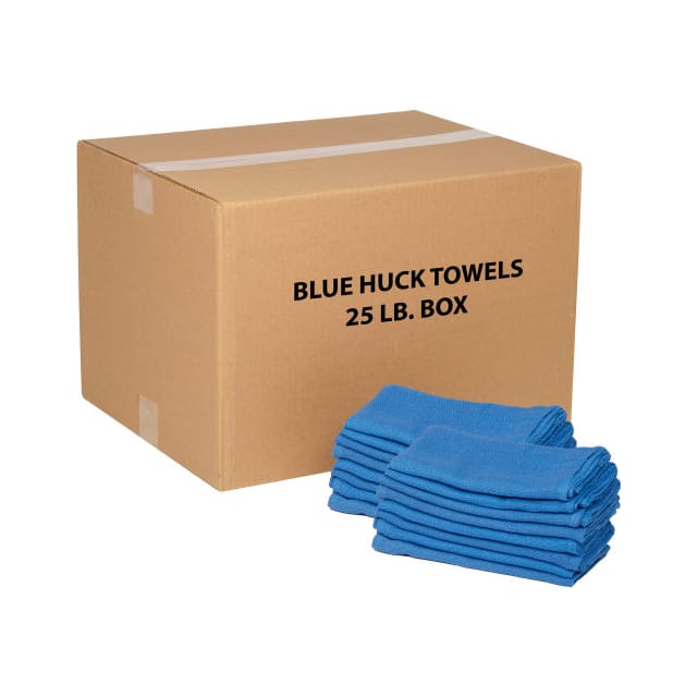 N010-C67-25 25 LB. BOX 100% COTTON HUCK TOWE