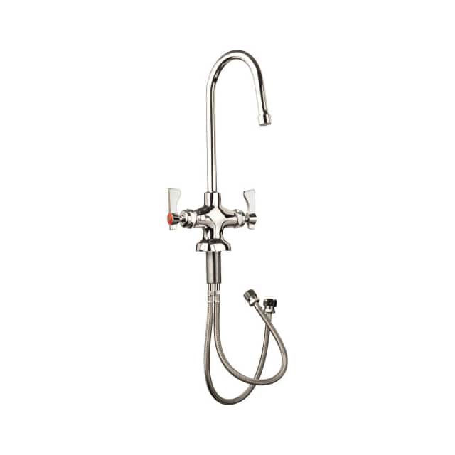 16-450L SINGLE HOLE FAUCET W/RIGID GOOSE