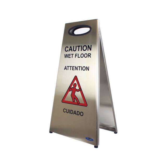1119 FROST STEEL WET FLOOR SIGN