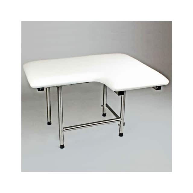 SEA-SD2821-LH-PA 28X21" L-SHAPE FOLDING PADDED SH