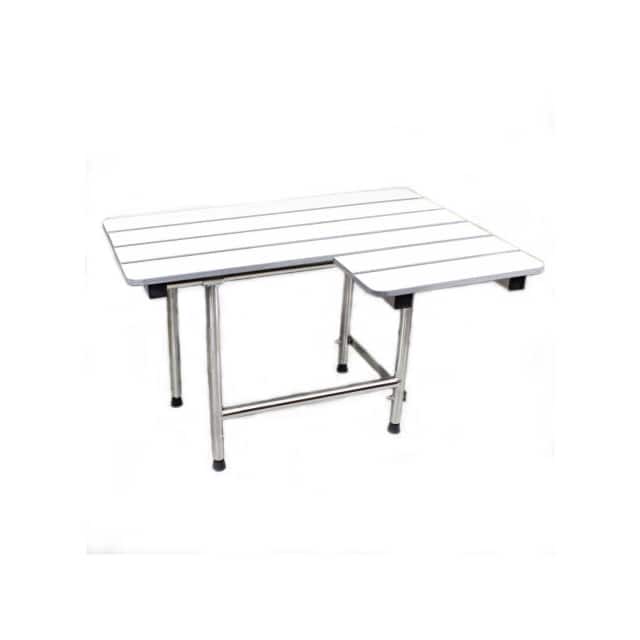 SEA-SD3221-LH-PH 32X21" L-SHAPE SLATTED FOLDING S