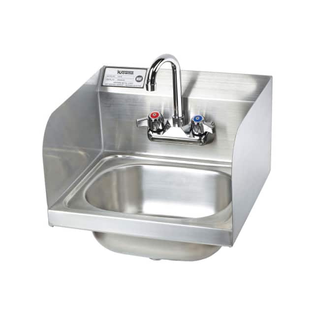 HS-26L 16" HAND SINK W/SIDE SPLASHES CO