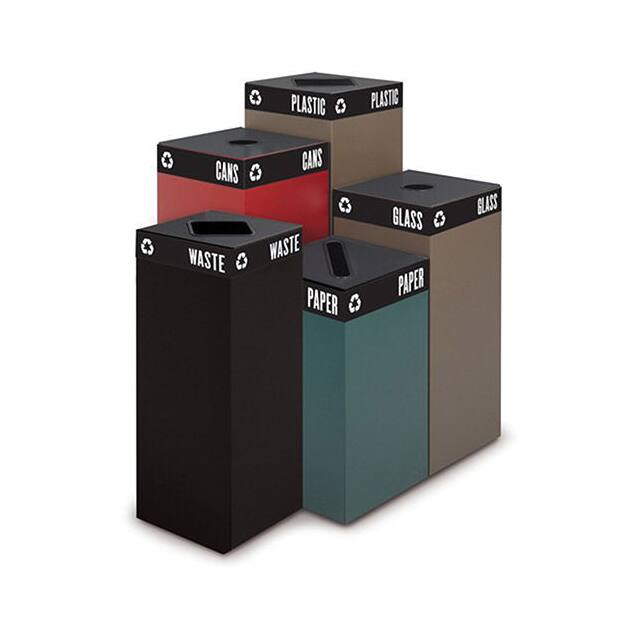 2982BR STEEL RECYCLE COLLECTOR, 31-GAL.
