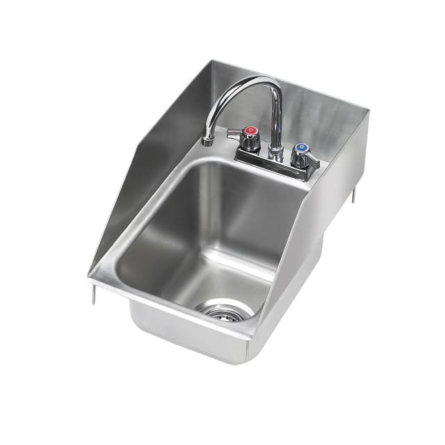 HS-1225 12X18" DROP-IN HAND SINK W/SIDE