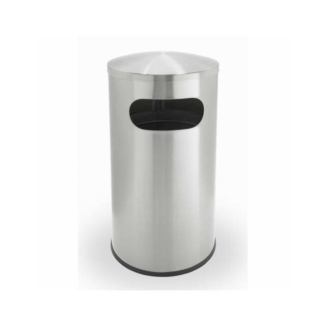 780329 WASTE CONTAINER, STAINLESS STEEL