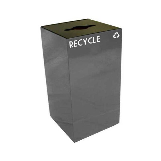 28GC04-SL STEEL RECYCLING CONTAINER W/COMB