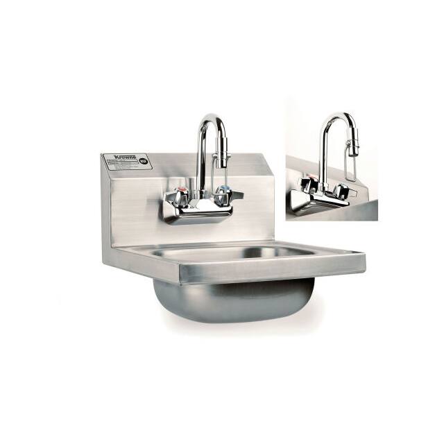 HS-34 16" WIDE HANDS FREE HAND SINK