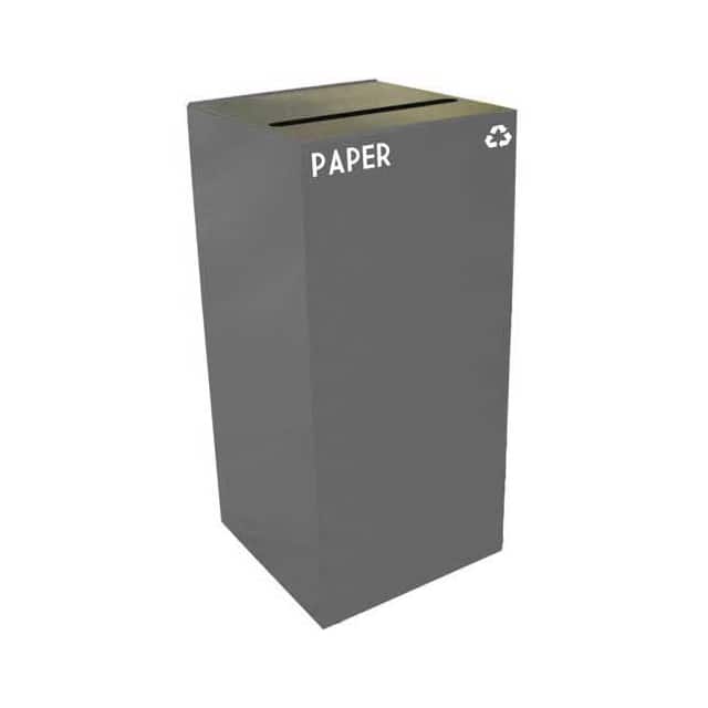 32GC02-SL STEEL RECYCLING CONTAINER W/PAPE