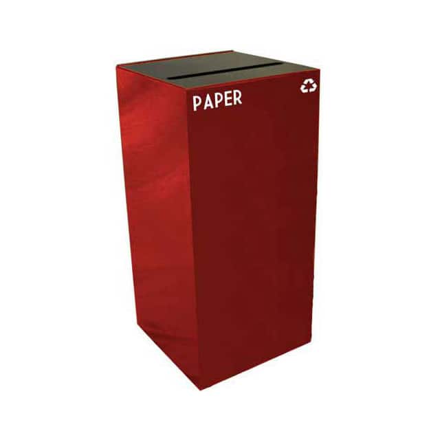 32GC02-SC STEEL RECYCLING CONTAINER W/PAPE
