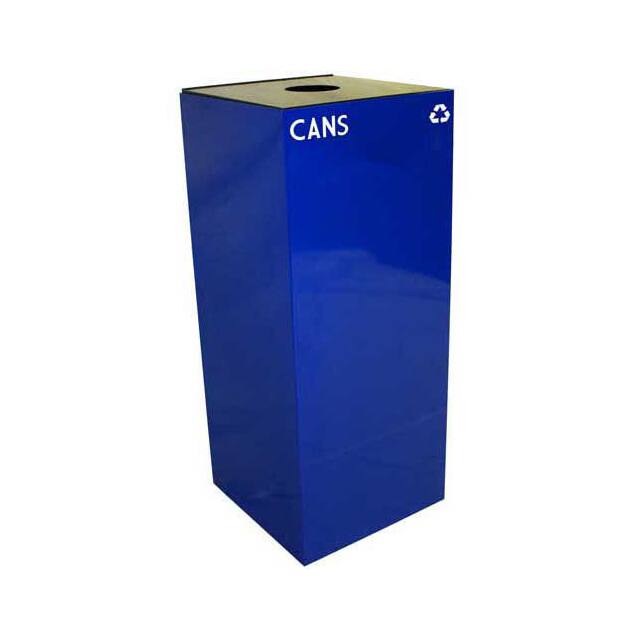 36GC01-BL STEEL RECYCLING CONTAINER W/BOTT