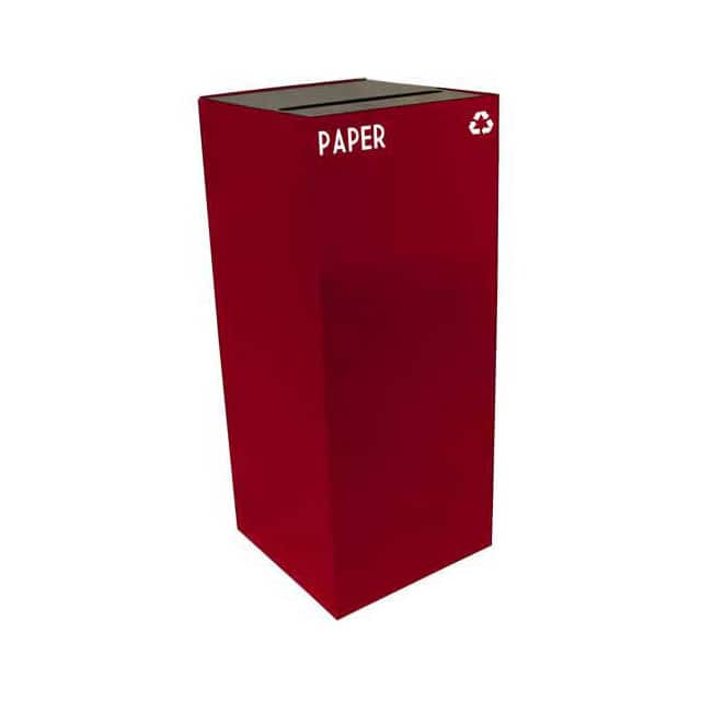 36GC02-SC STEEL RECYCLING CONTAINER W/PAPE