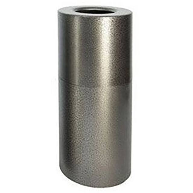AL35-SVN ALUMINUM TRASH CONTAINER, 35 GAL