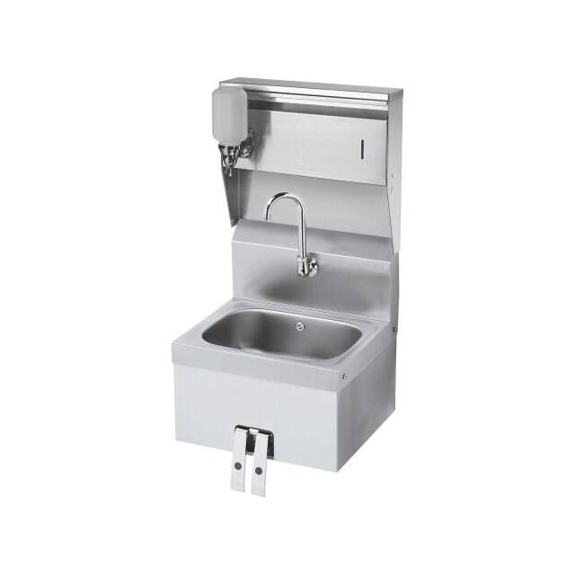 HS-16 16" WIDE HAND SINK W/KNEE VALVE