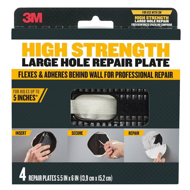 RP6IN-4PK 3M HIGH STRENGTH REPAIR PLATE, 4