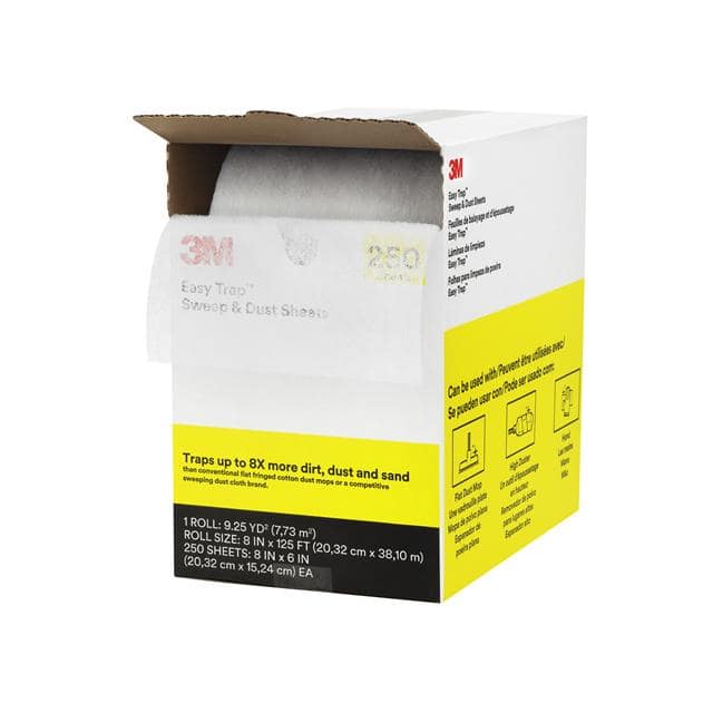 55654W 3M EASY TRAP SWEEP & DUST SHEETS