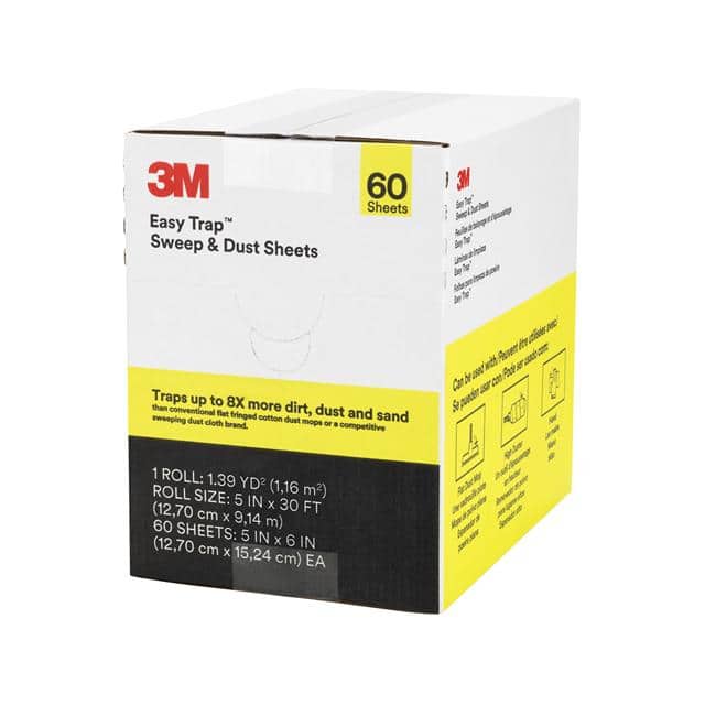 59032W 3M EASY TRAP SWEEP & DUST SHEETS