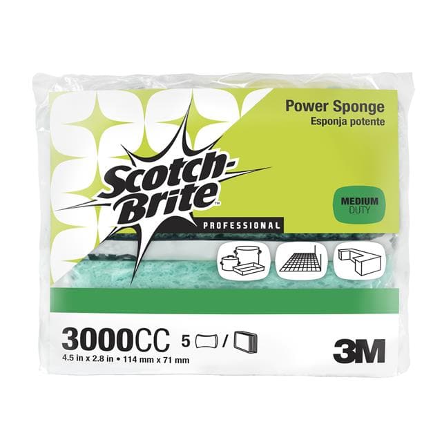 3000CC SCOTCH-BRITE POWER SPONGE 3000CC