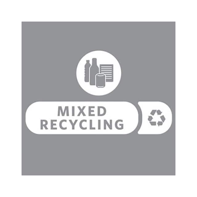 1992436 WASTE STREAM LABEL MIXED RECYCLI