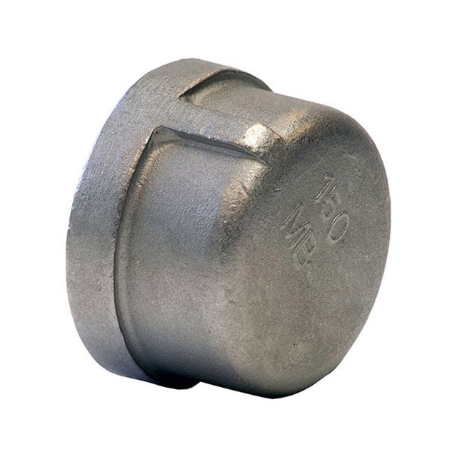 K416-12 3/4" 304 STAINLESS STEEL CAP, FN