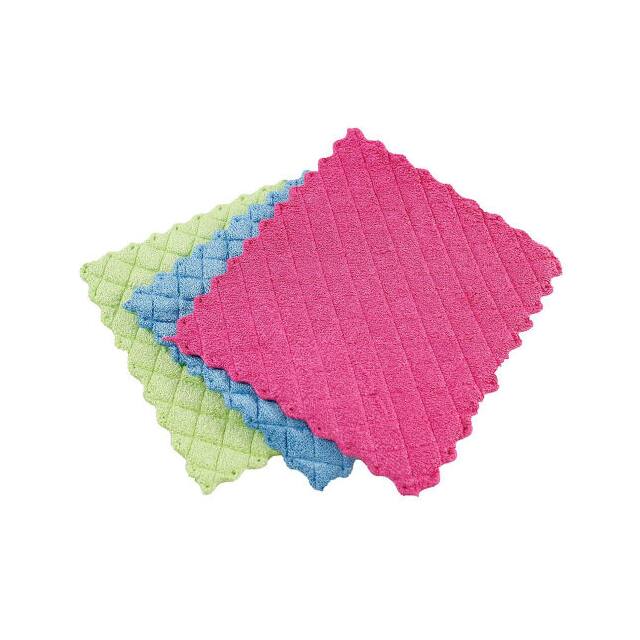 2103 MICROFIBER SPONGE CLOTHS- MULTIC
