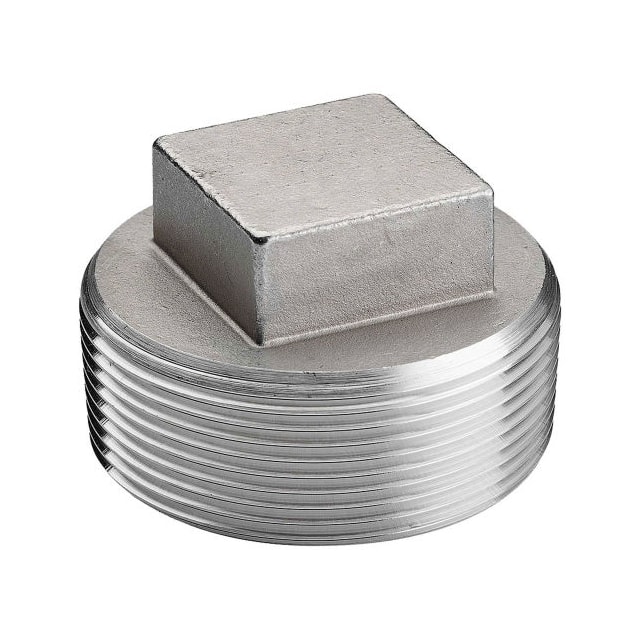 K417-12 3/4" 304 STAINLESS STEEL PLUG, M