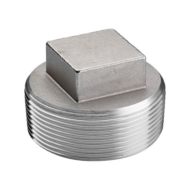 K417-16 1" 304 STAINLESS STEEL PLUG MNPT
