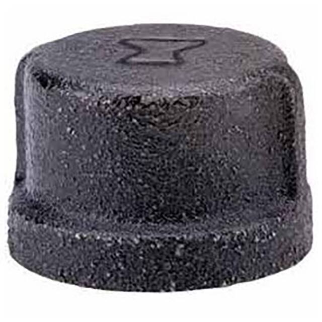 818900730 2" MALLEABLE CAP, LEAD FREE, 150