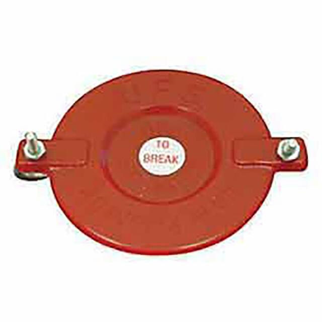 670-25 FIRE HOSE BREAKABLE CAP, 2-1/2",