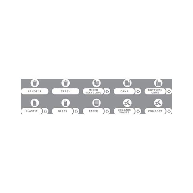 B2246429 WASTE STREAM LABEL KIT B FOR SID