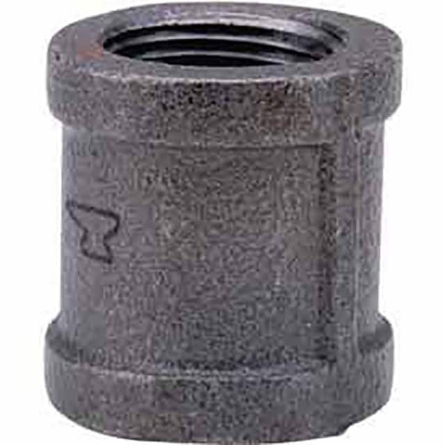 810081018 1-1/2" BLACK MALLEABLE COUPLING,