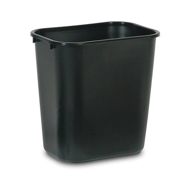 FG295600BLA WASTEBASKET, 7 GAL. CAPACITY