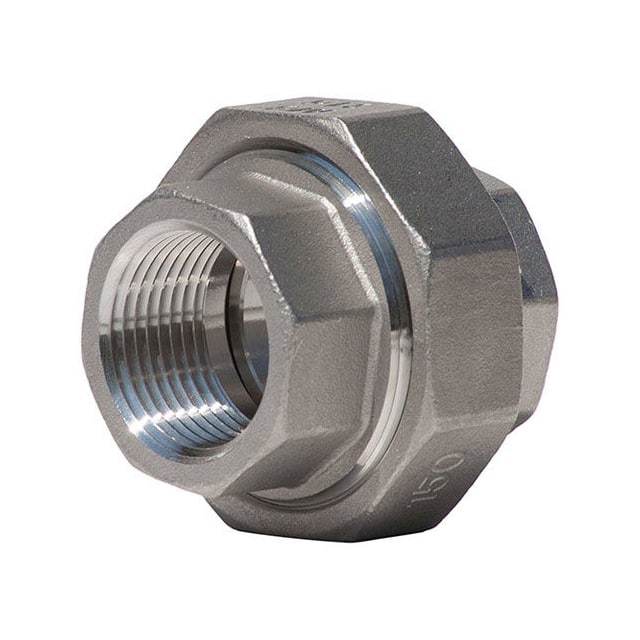 K487-08 1/2" 304 STAINLESS STEEL UNION,