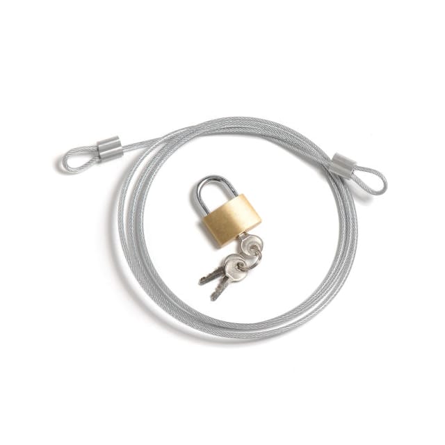 238151 SECURITY CABLE KIT, CABLE PADLOC