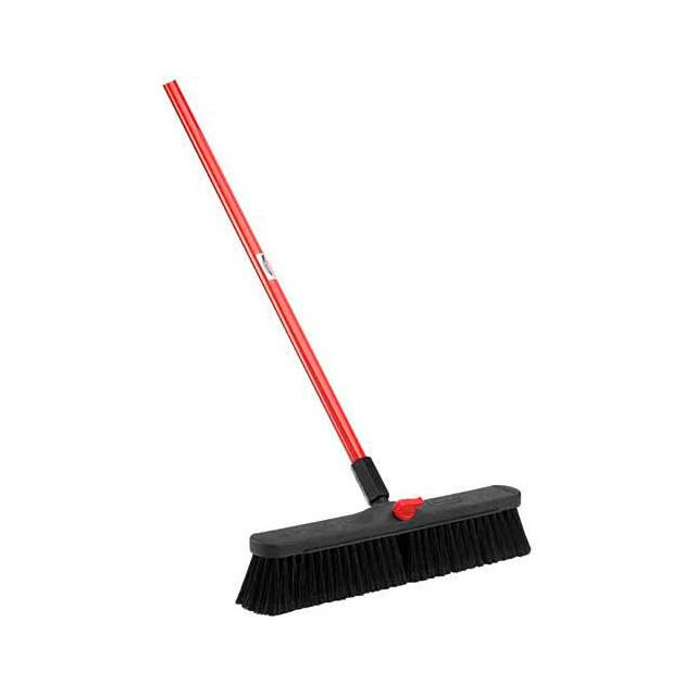 B598655 PUSH BROOM W/RESIN BLOCK, 18", F