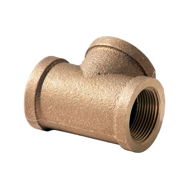 XNL106-20 1-1/4" LEAD FREE BRASS TEE, FNPT