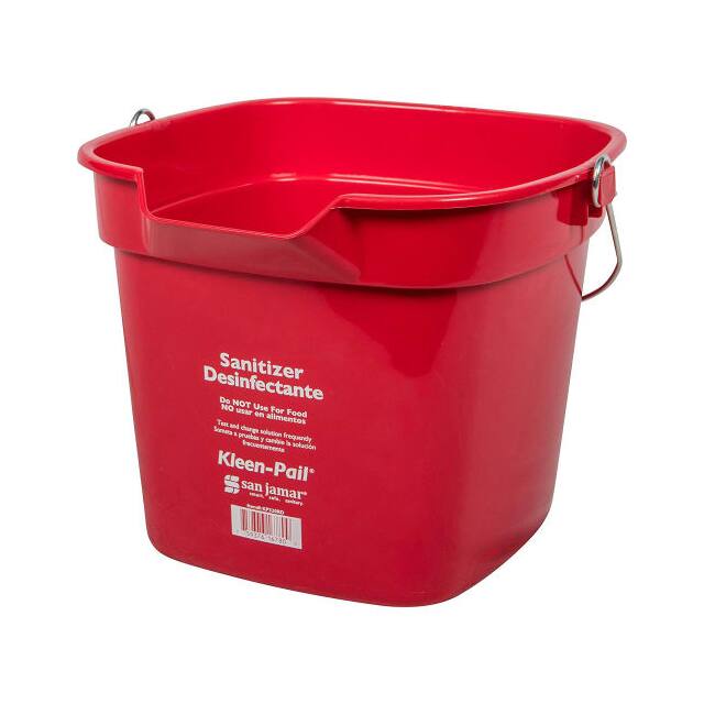 KP320RD SAN JAMAR 10 QUART KLEEN-PAIL