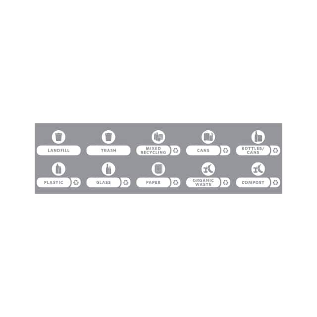 B2246428 WASTE STREAM LABEL KIT C FOR 32