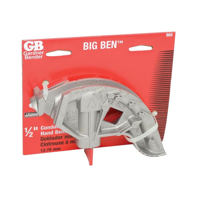 B548231 BIGBEN ALUMINUM BENDER, 1/2" EMT