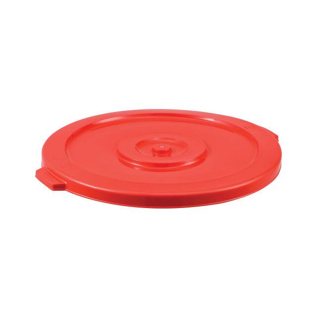XDW-L32RD 32 GALLON GARBAGE CAN LID, RED