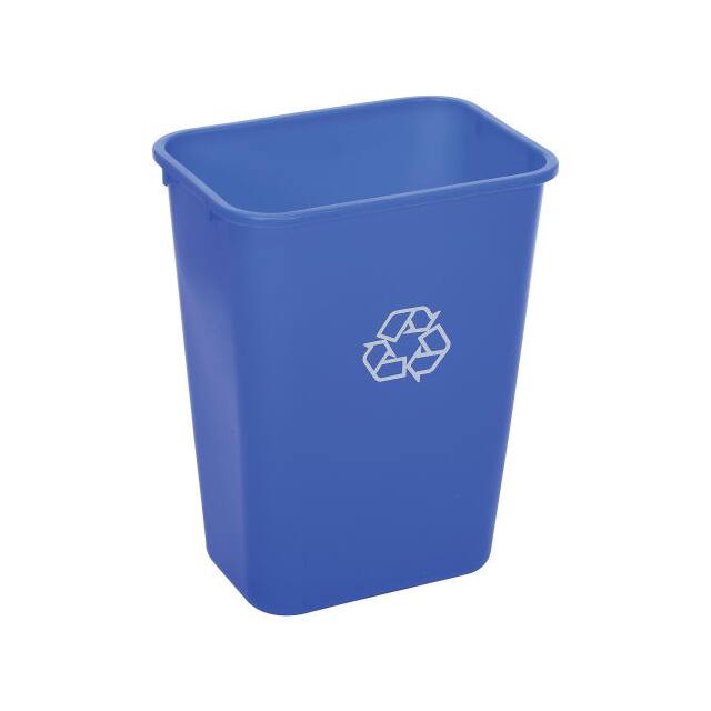 4114-1 PLASTIC RECYCLING WASTEBASKET, 4