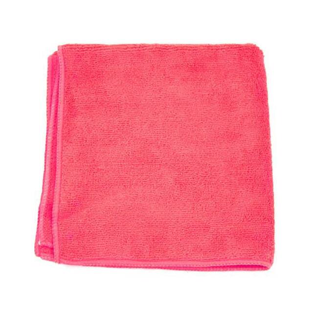 2502-RED-DZ MICROWORKS MICROFIBER TERRY TOWE